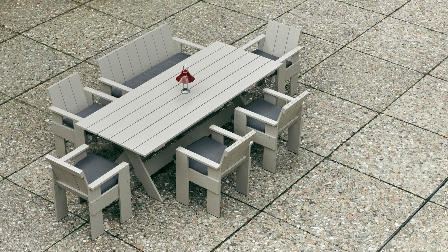 Seat cushion for dining bench Rietveld Originals x HAY
